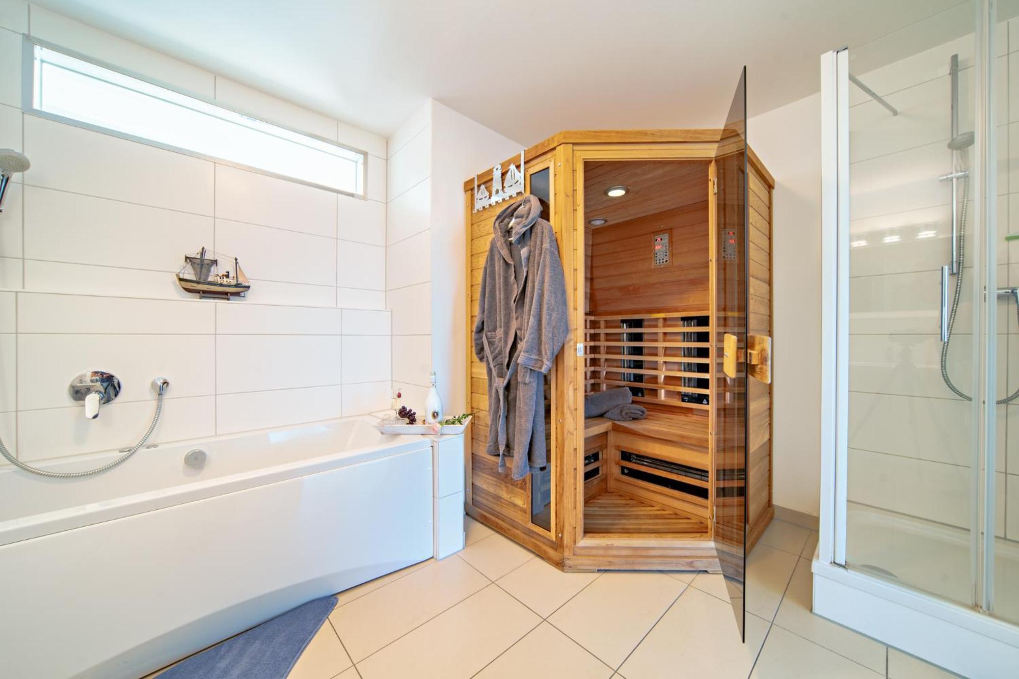 3-Zi-Fewo Brigantine 33 By Seeblick Ferien Oro, Wasserblick,Sauna Olpenitz Exteriér fotografie