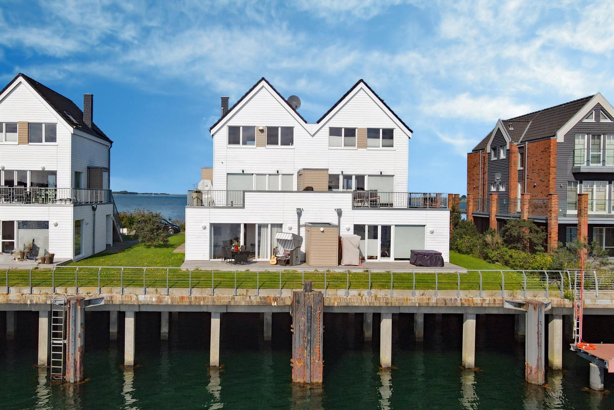 3-Zi-Fewo Brigantine 33 By Seeblick Ferien Oro, Wasserblick,Sauna Olpenitz Exteriér fotografie