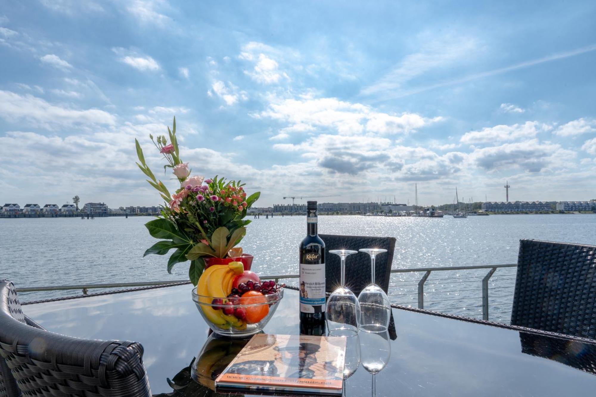 3-Zi-Fewo Brigantine 33 By Seeblick Ferien Oro, Wasserblick,Sauna Olpenitz Exteriér fotografie
