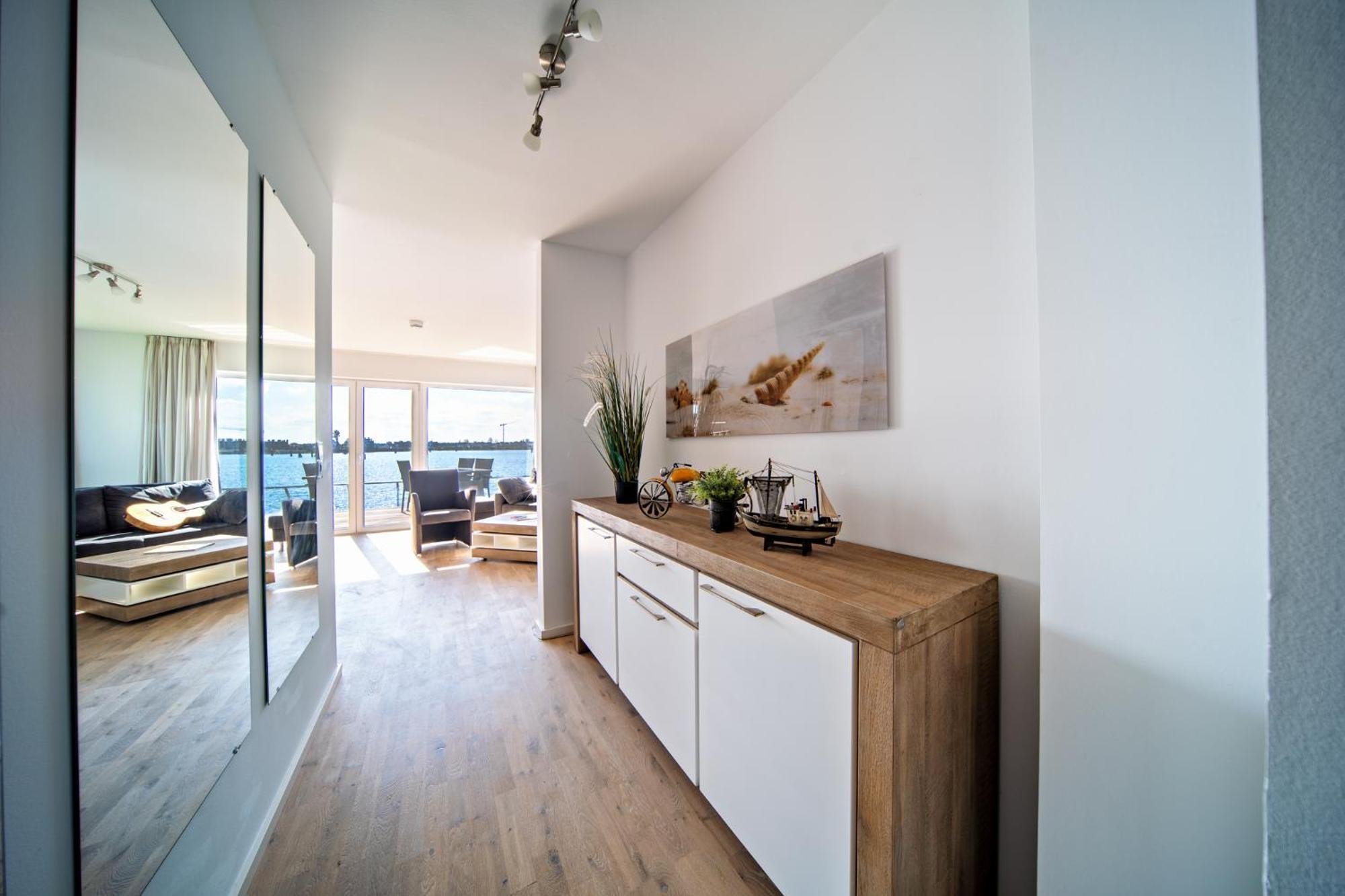 3-Zi-Fewo Brigantine 33 By Seeblick Ferien Oro, Wasserblick,Sauna Olpenitz Exteriér fotografie
