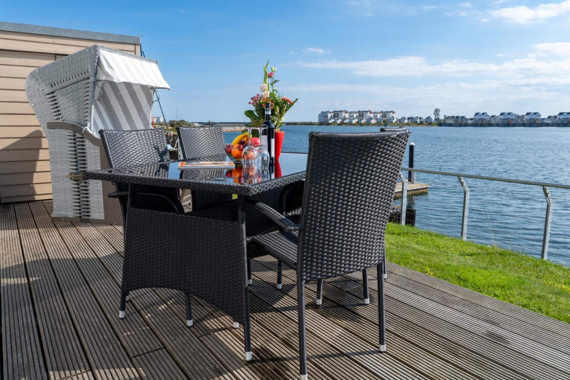 3-Zi-Fewo Brigantine 33 By Seeblick Ferien Oro, Wasserblick,Sauna Olpenitz Exteriér fotografie