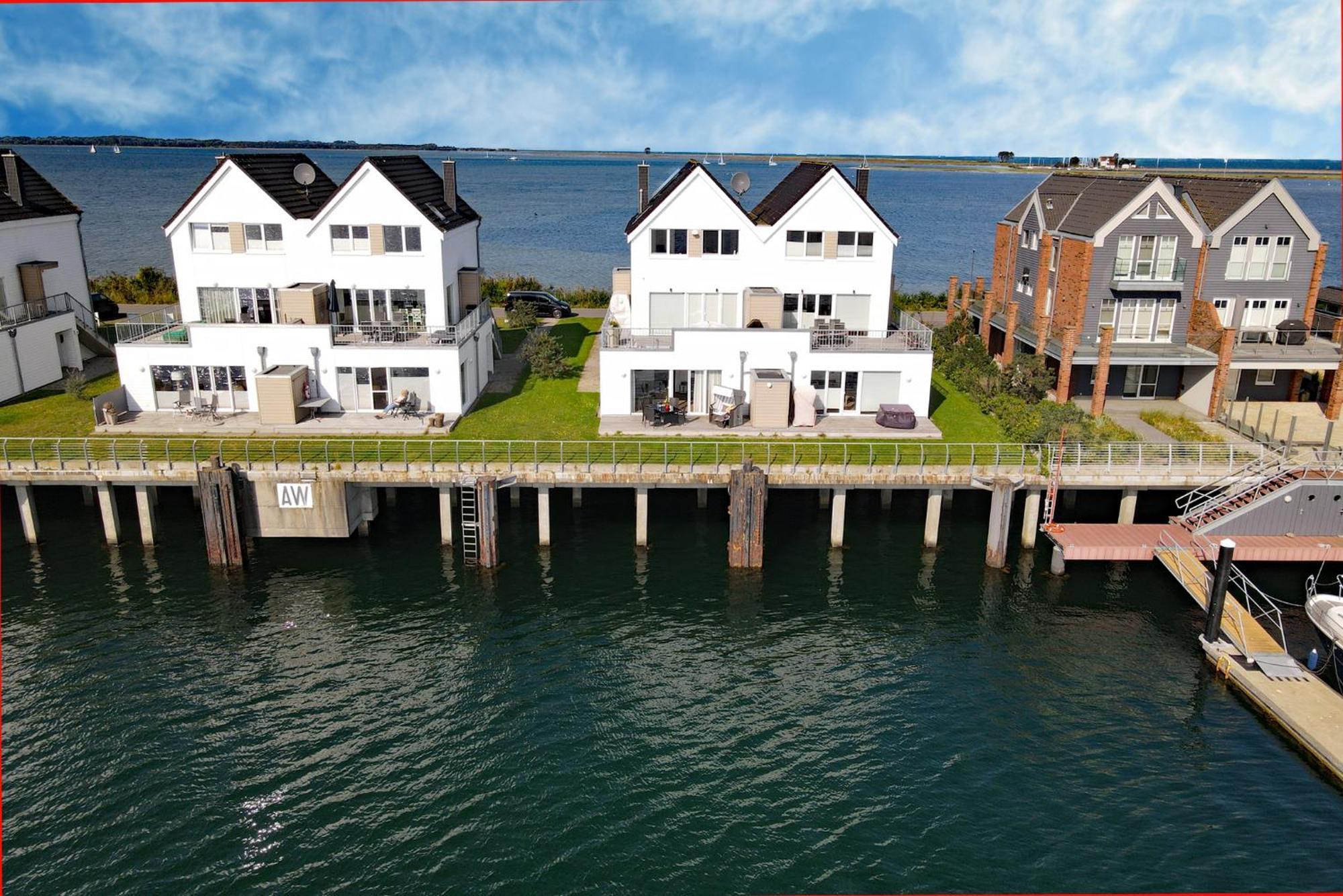 3-Zi-Fewo Brigantine 33 By Seeblick Ferien Oro, Wasserblick,Sauna Olpenitz Exteriér fotografie